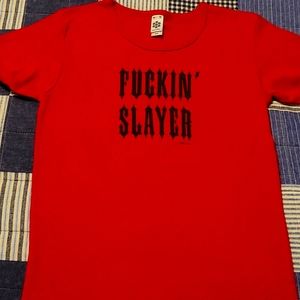 Vintage Slayer Babydoll Shirt